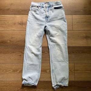Abercrombie and Fitch high rise jeans